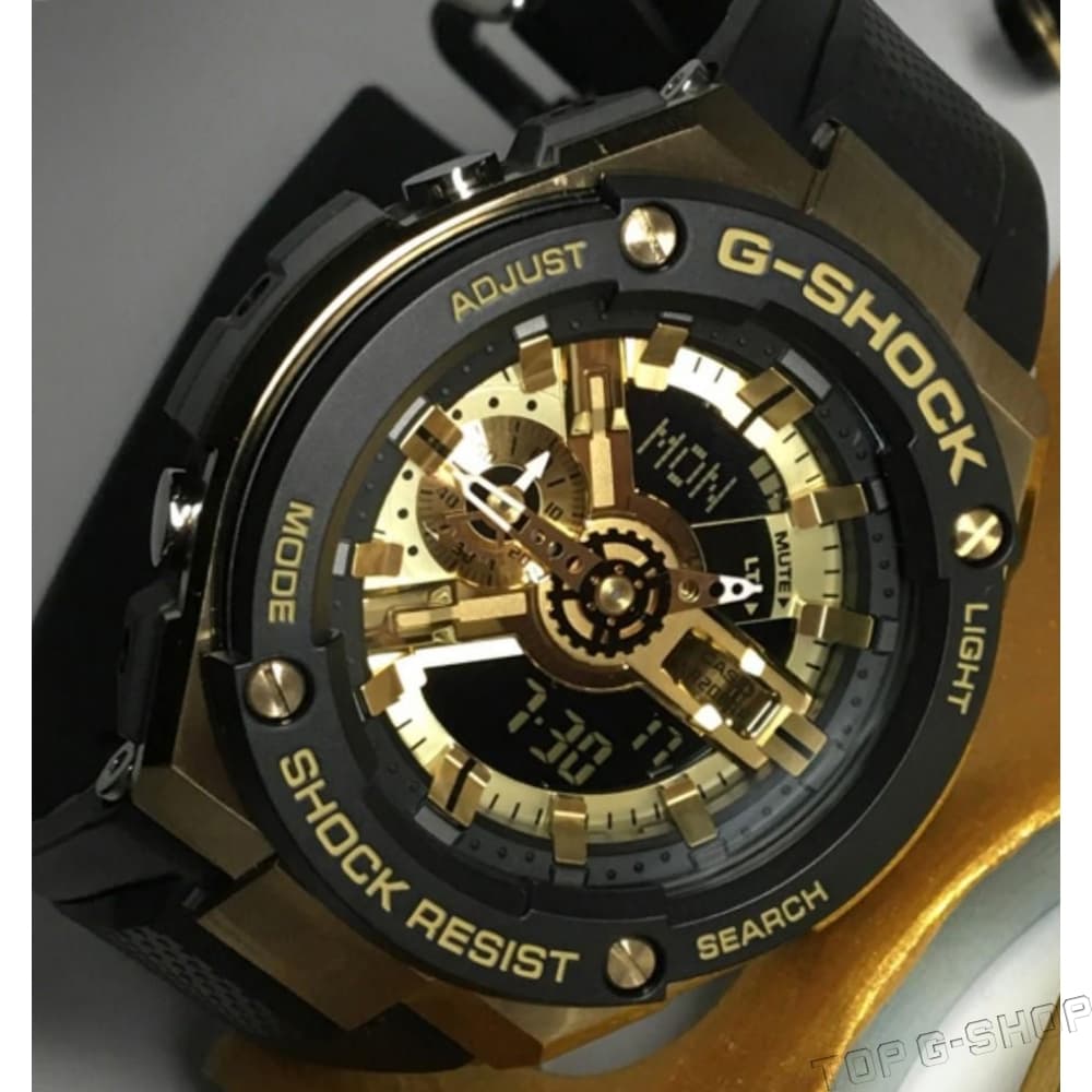 Casio G-Shock GST-400G-1A9 - заказать наручные часы в Топджишоп