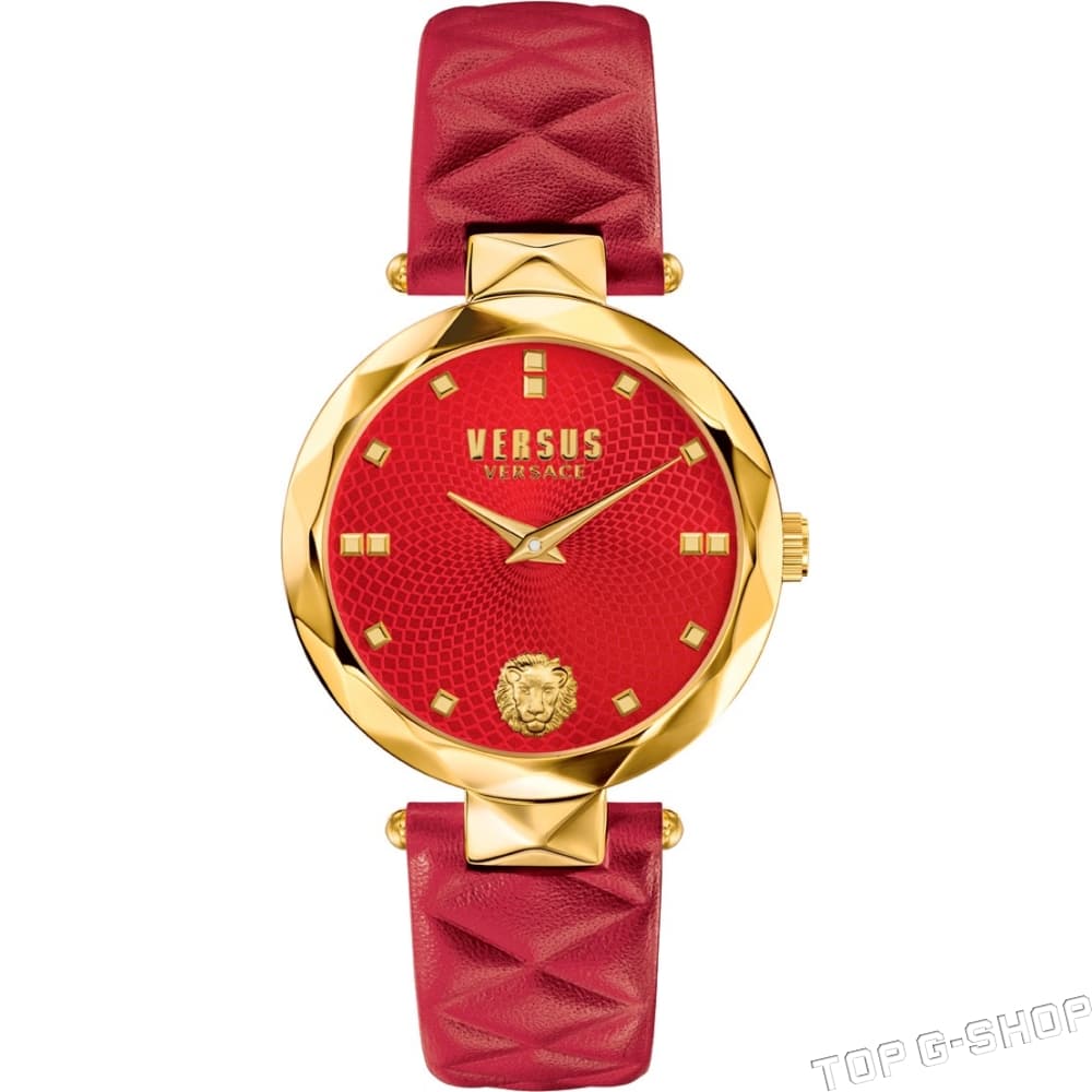 Женские часы красные Versace versus